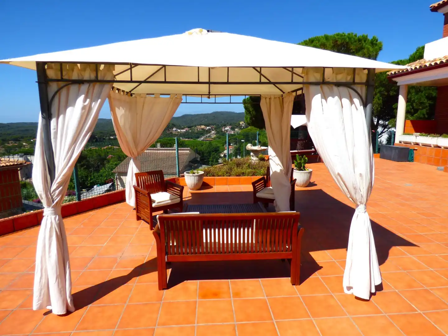 Terraza de Casa o chalet en venta en Lloret de Mar con Calefacción, Jardín privado y Terraza