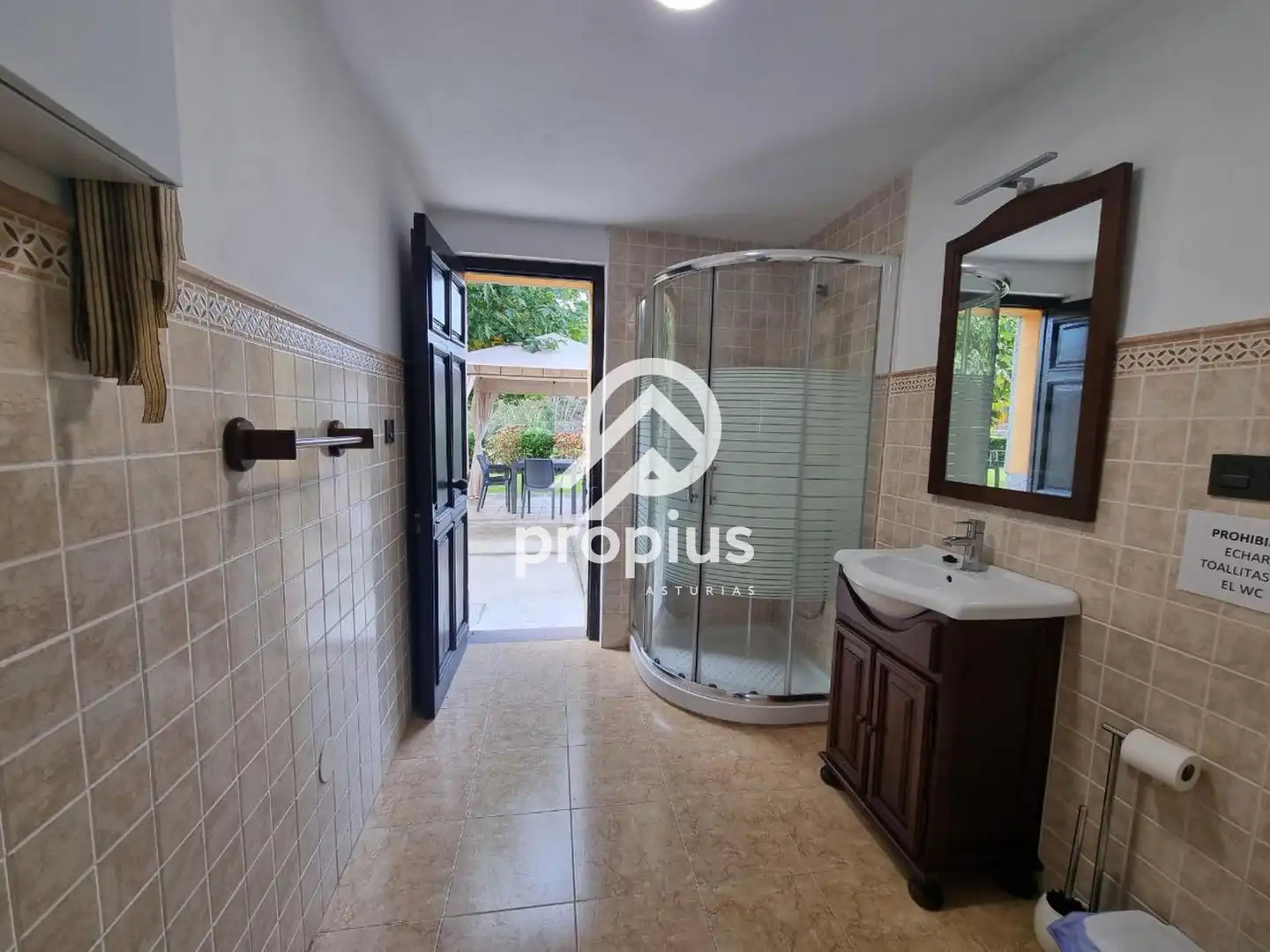 Baño de Casa o chalet en venta en Parres con Calefacción, Jardín privado y Parquet