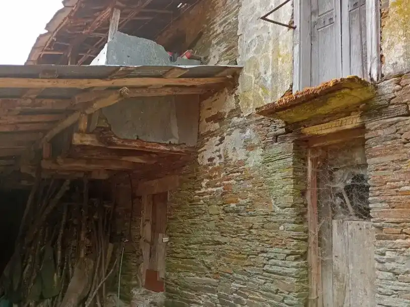 Vista exterior de Piso en venta en Folgoso do Courel con Trastero y Amueblado