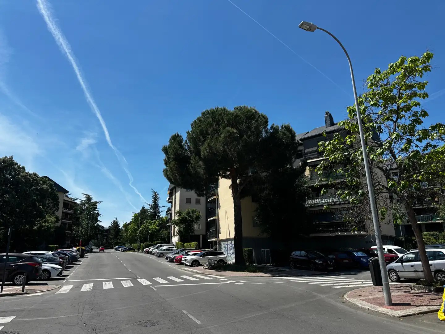 Außenansicht von Wohnung zum Verkauf in Collado Villalba mit Klimaanlage, Heizung und Parkett