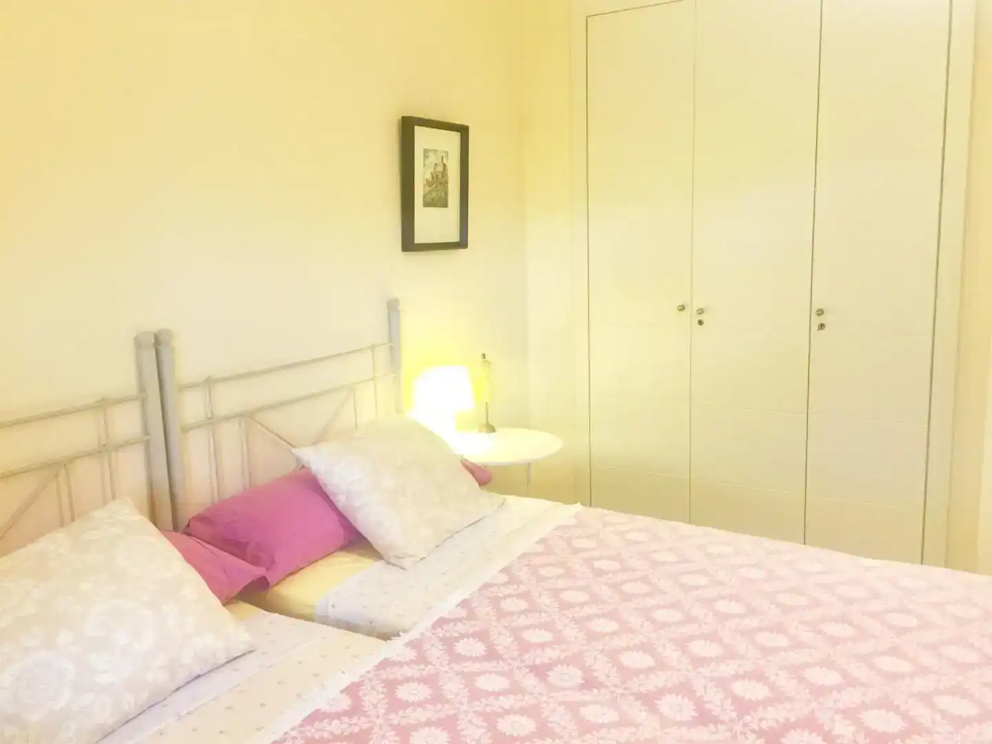 Bedroom of Flat for sale in Vera  with Air Conditioner, Private garden and Swimming Pool
