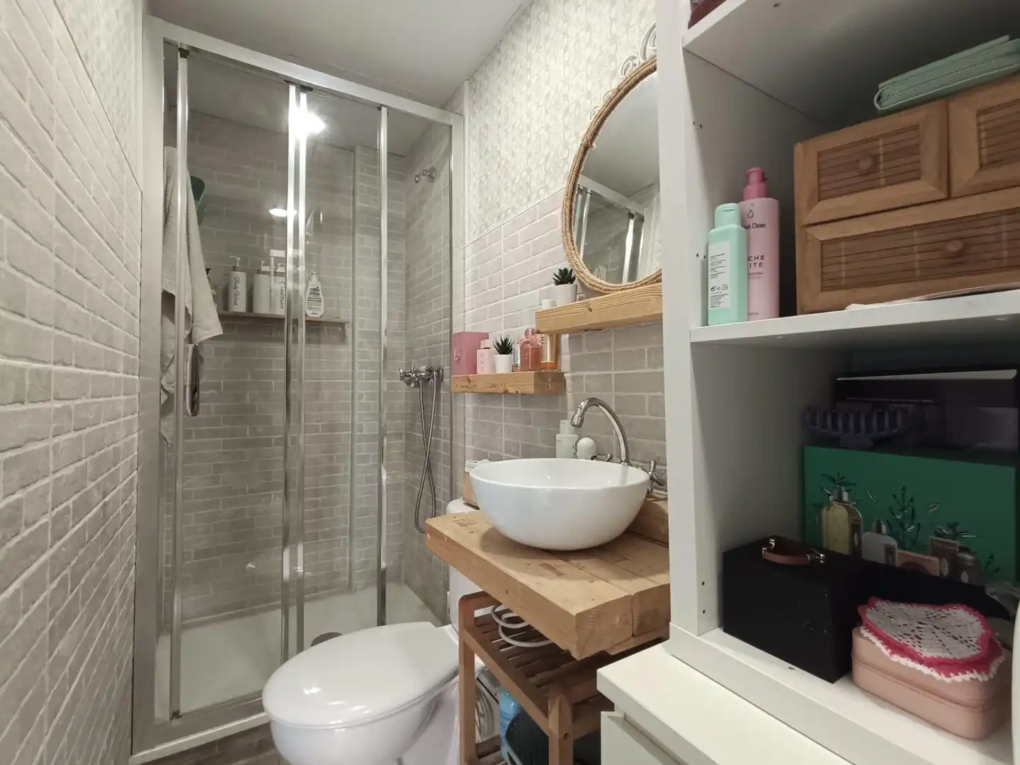 Badezimmer von Wohnung zum Verkauf in Córdoba mit Klimaanlage, Terrasse und Balkon