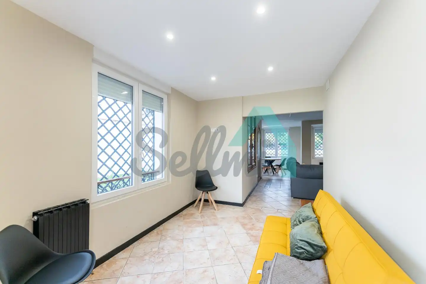 Living room of Houses for rent in Gijón   with Heating, Private garden and Terrace