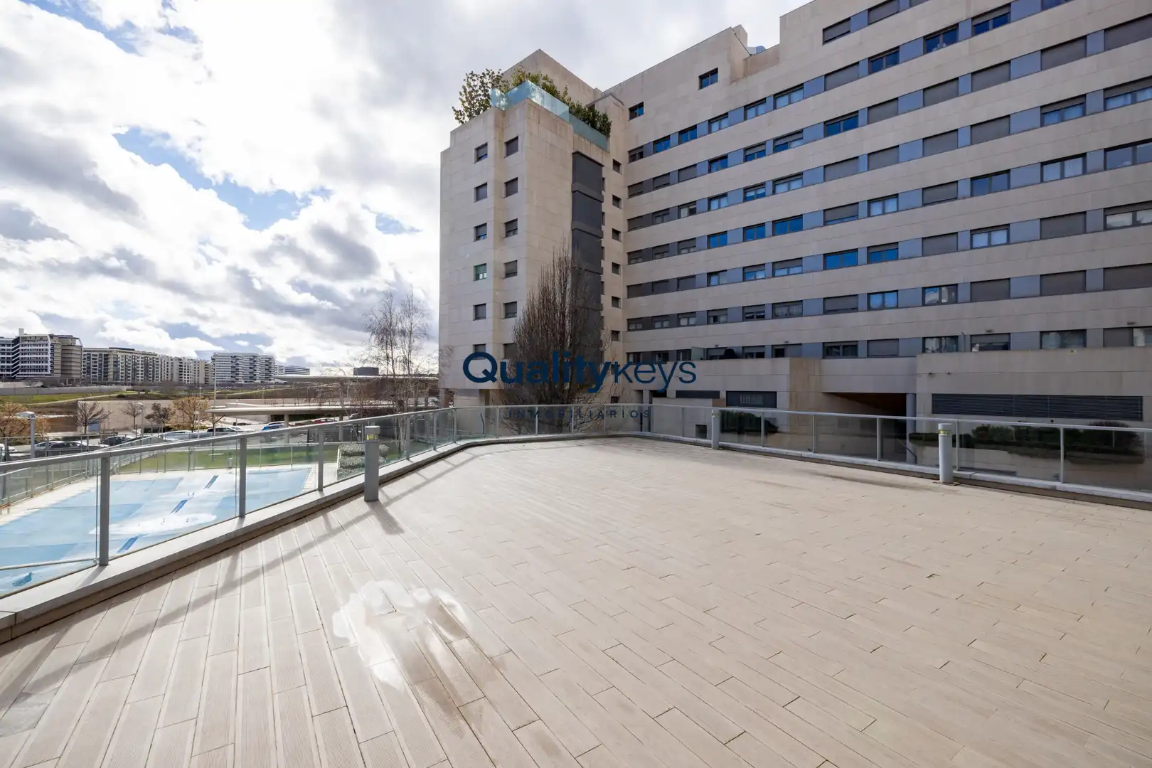 Terrasse von Wohnung zum Verkauf in Madrid mit Klimaanlage, Heizung und Parkett