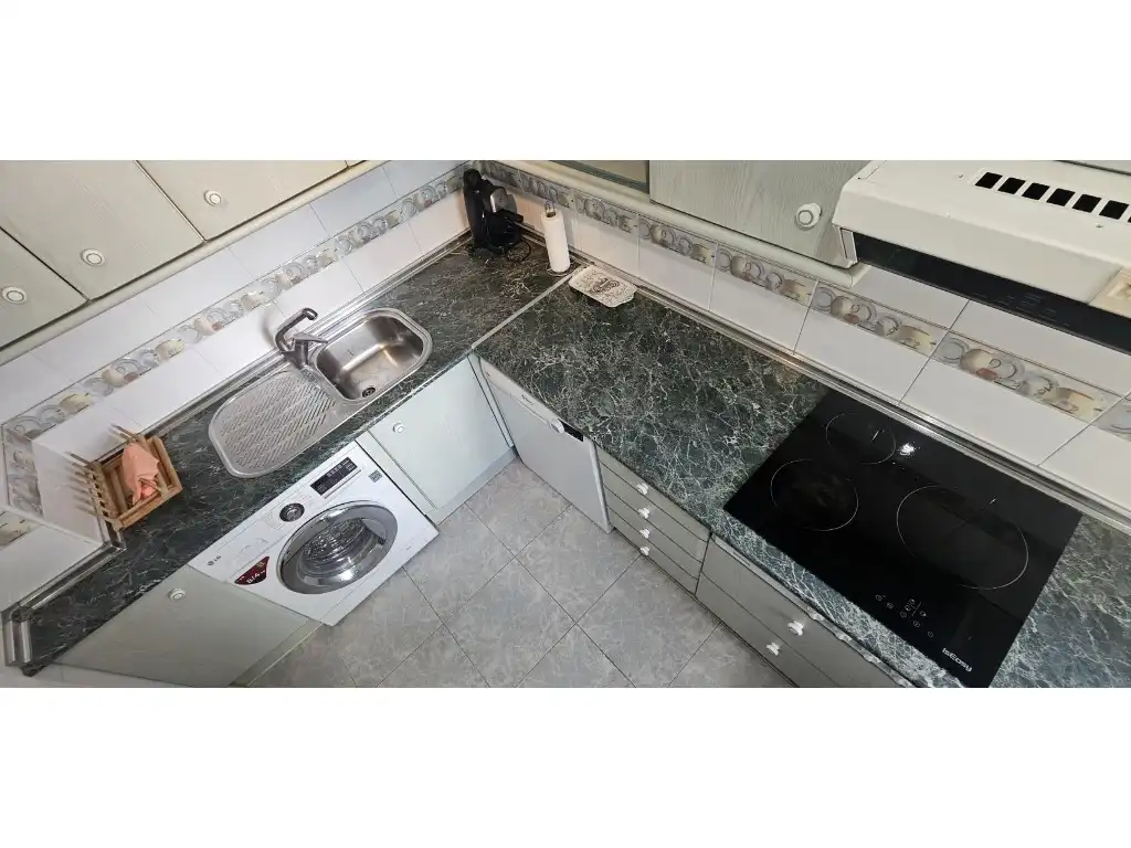 Kitchen of Flat for sale in Torremolinos  with Air Conditioner, Private garden and Terrace