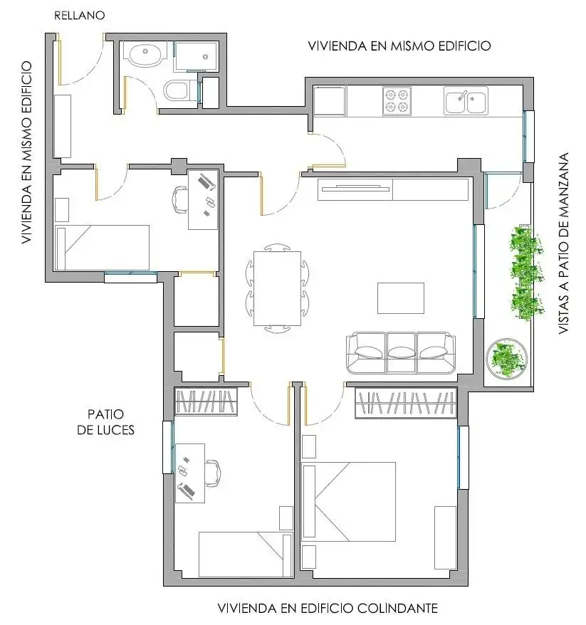 Piso con terraza en venta en Calle REVERENDO JOSE PINAZO 15, imagen 51
