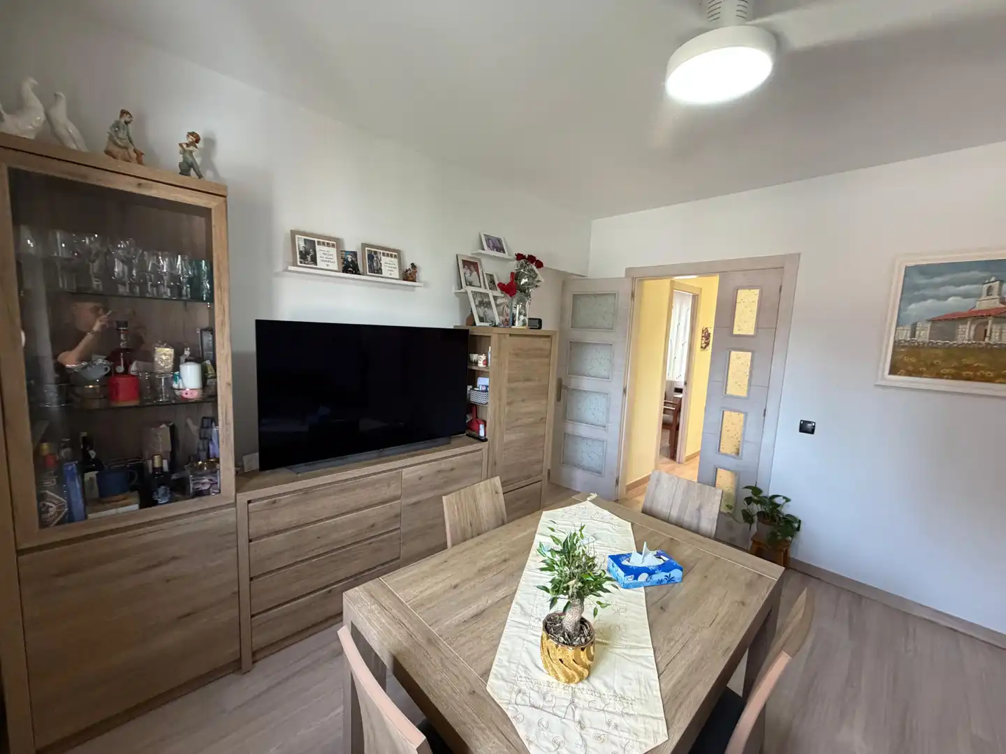 Sala d'estar de Pis en venda en Lleida amb Calefacció, Parquet i Forn
