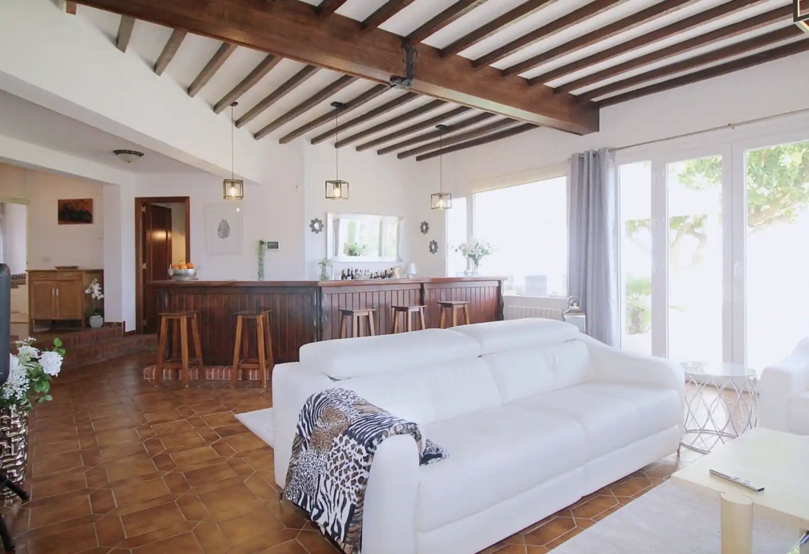 Living room of Houses for sale in Coín  with Air Conditioner, Heating and Private garden