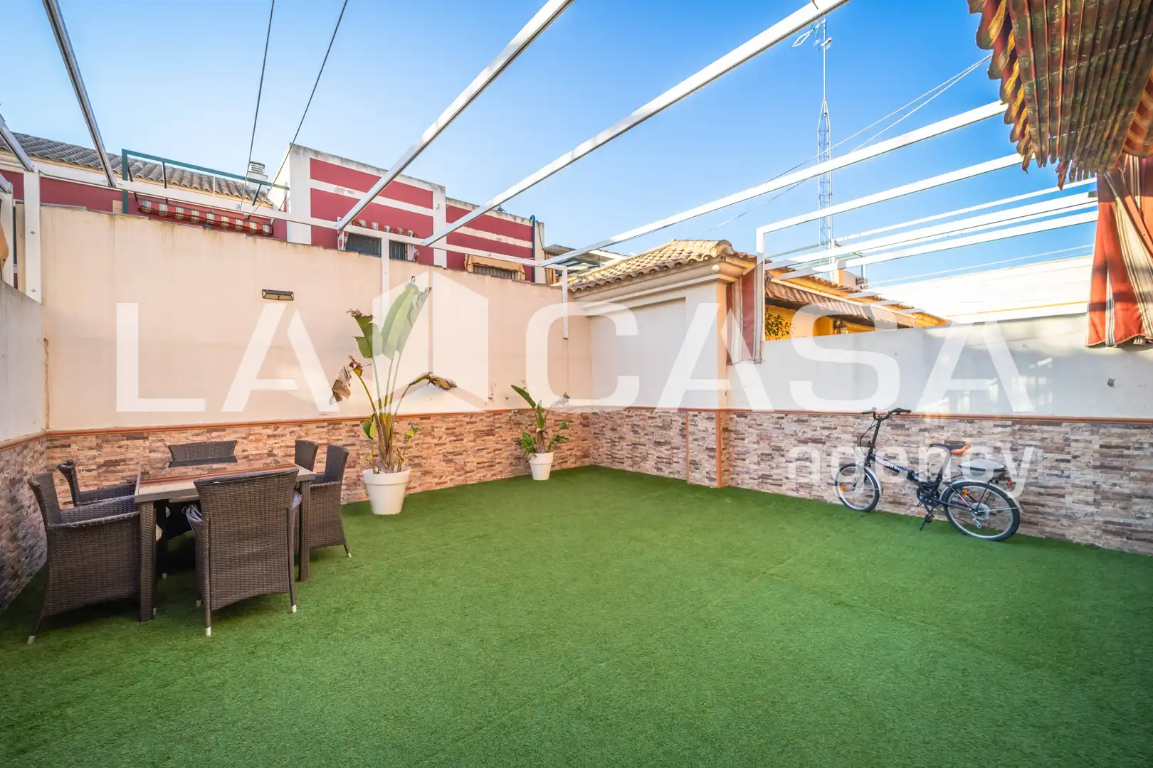 Terraza de Casa adosada en venta en Dos Hermanas con Aire acondicionado, Terraza y Trastero