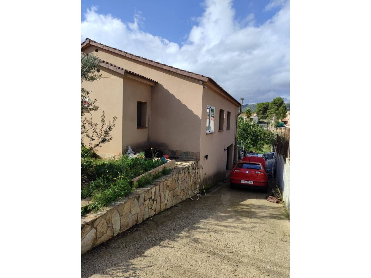 Exterior view of House or chalet for sale in Cabra del Camp  with Heating, Private garden and Terrace