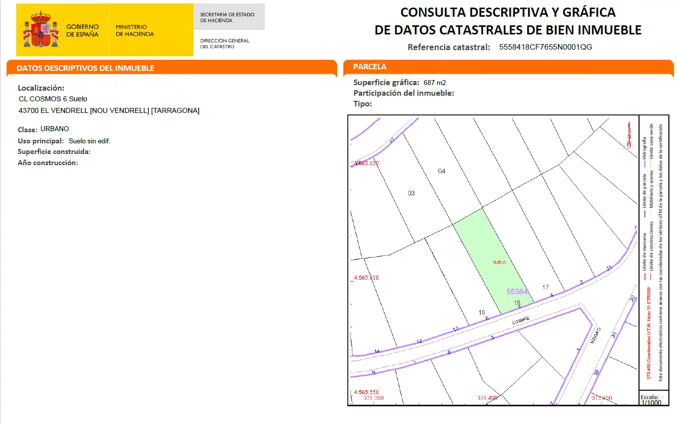Terreny residencial en venda a Carrer Cosmos 6, imagen 4