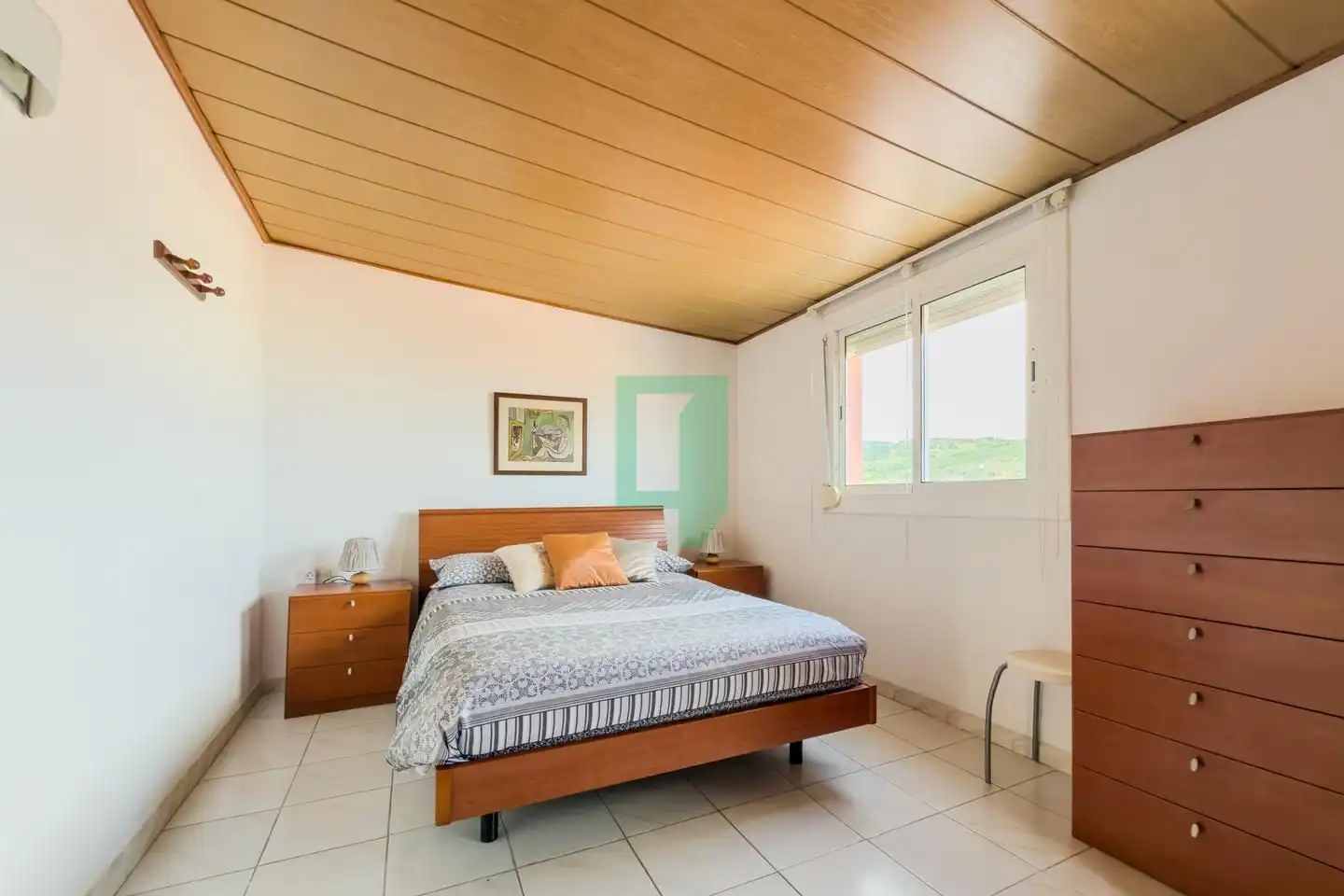 Schlafzimmer von Maisonette zum Verkauf in Badalona mit Heizung und Terrasse