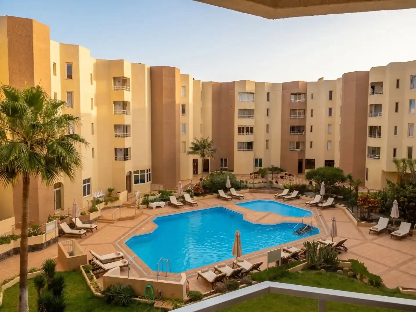 Schwimmbecken von Wohnung zum Verkauf in Los Silos mit Schwimmbad und Balkon