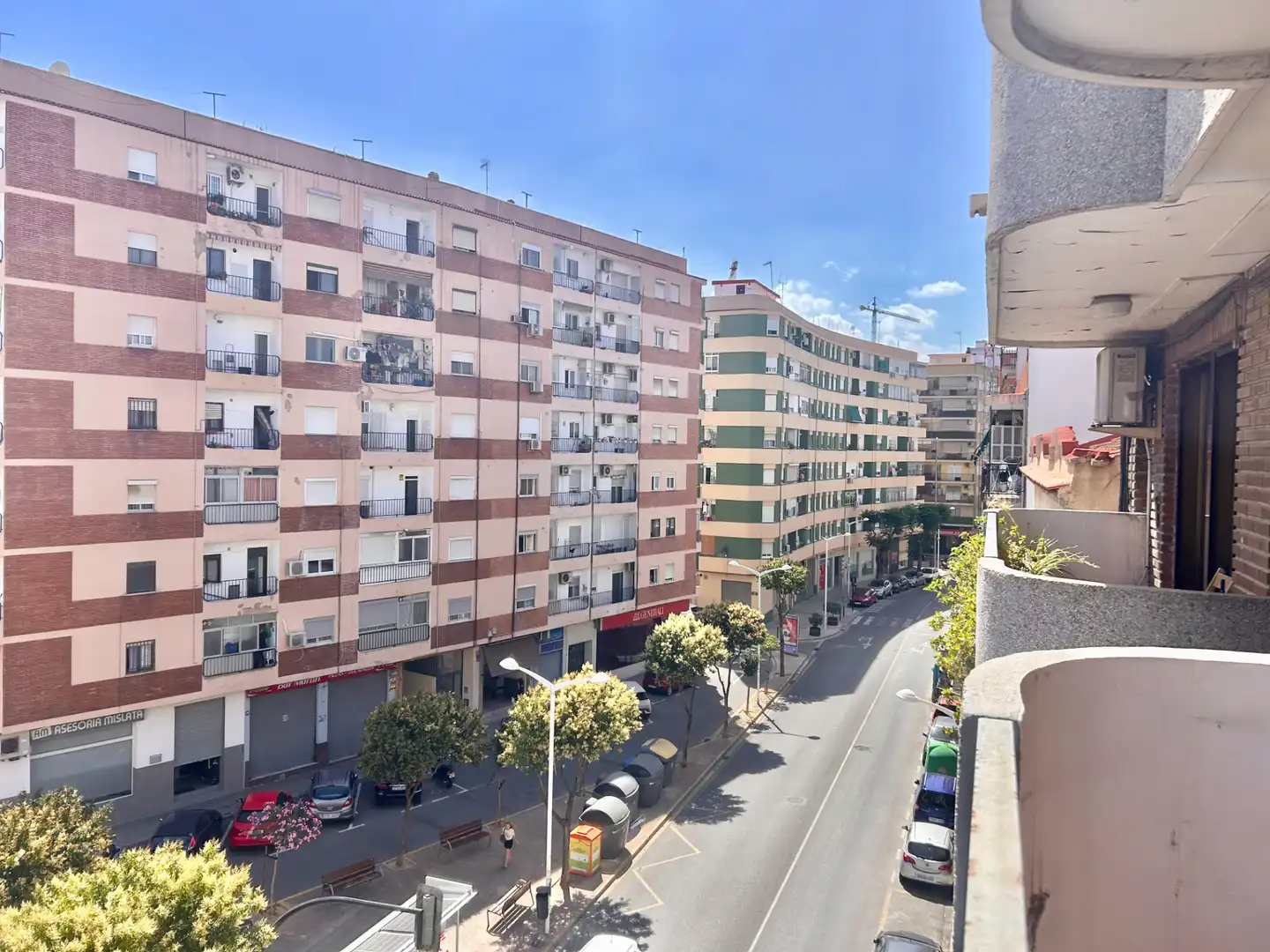 Vista exterior de Pis en venda en Mislata amb Balcó