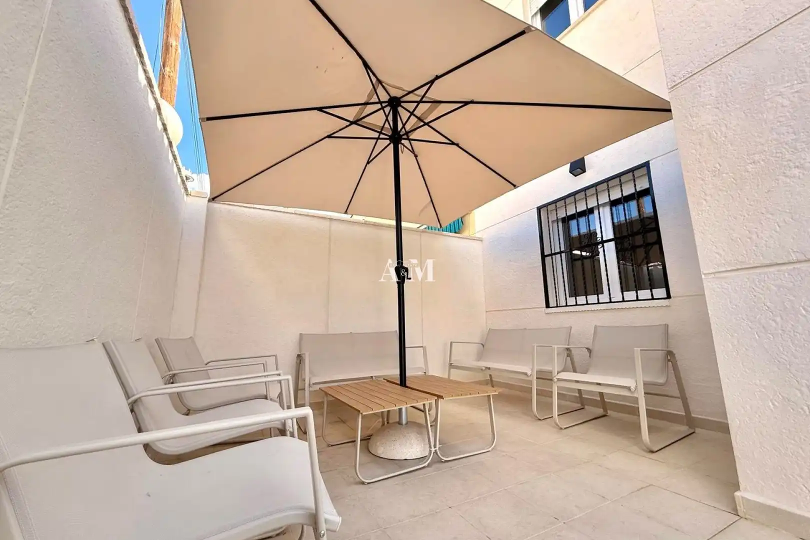 Terrace of Houses for rent in Torrevieja  with Air Conditioner, Heating and Private garden