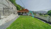 Exterior view of Single-family semi-detached for sale in San Martín del Rey Aurelio  with Private garden, Parquet flooring and Terrace
