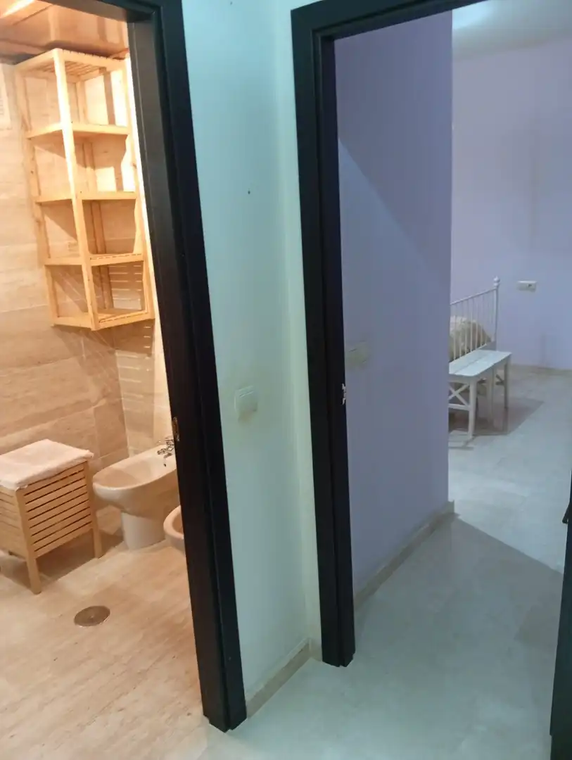 Bathroom of Flat for rent in Málaga  with Air Conditioner and Furnished