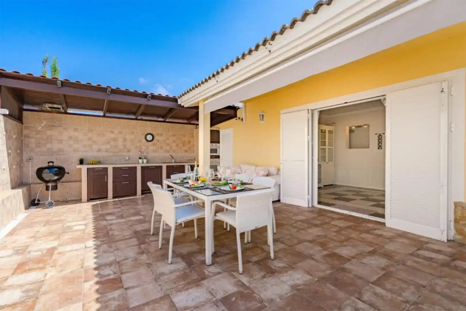 Terraza de Casa o chalet en venta en Adeje con Aire acondicionado, Piscina y Balcón