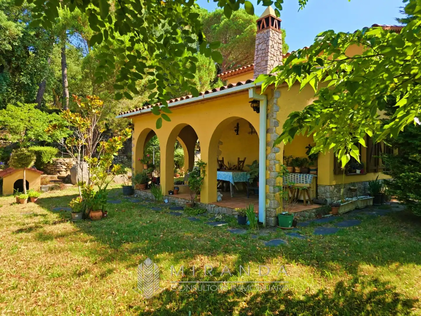 Jardí de Casa o xalet en venda en Riells i Viabrea amb Calefacció, Jardí privat i Terrassa