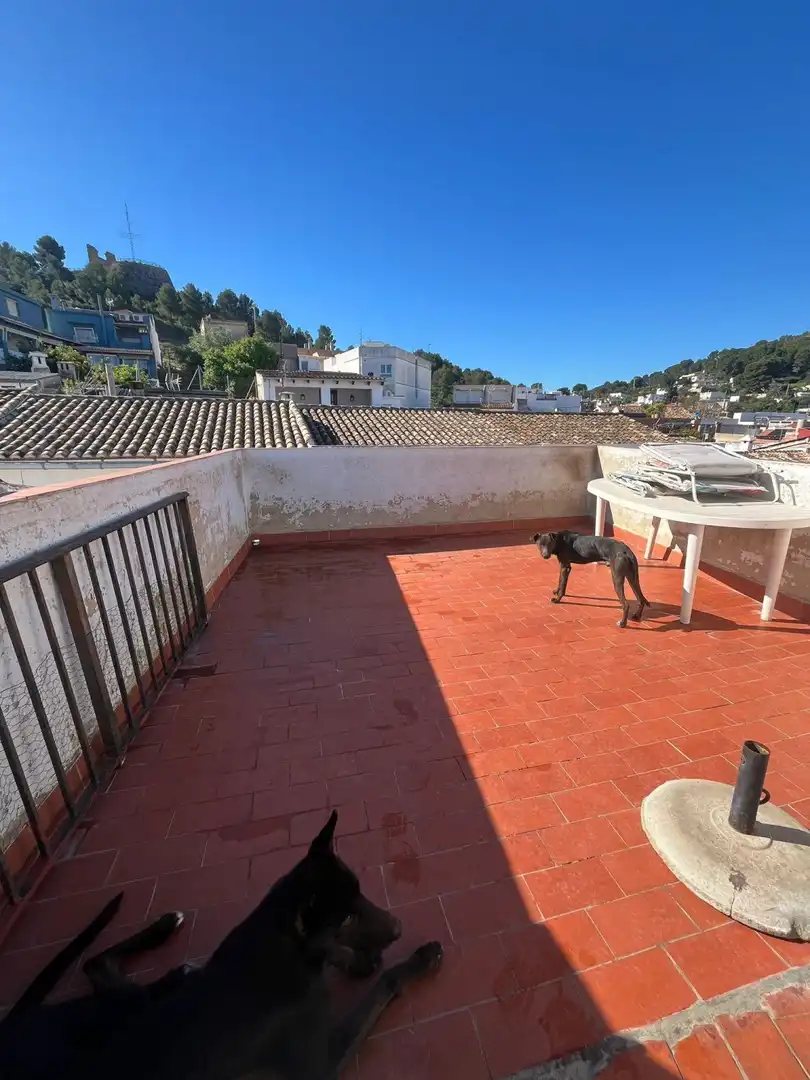 Terrace of Houses for sale in Oliva  with Furnished