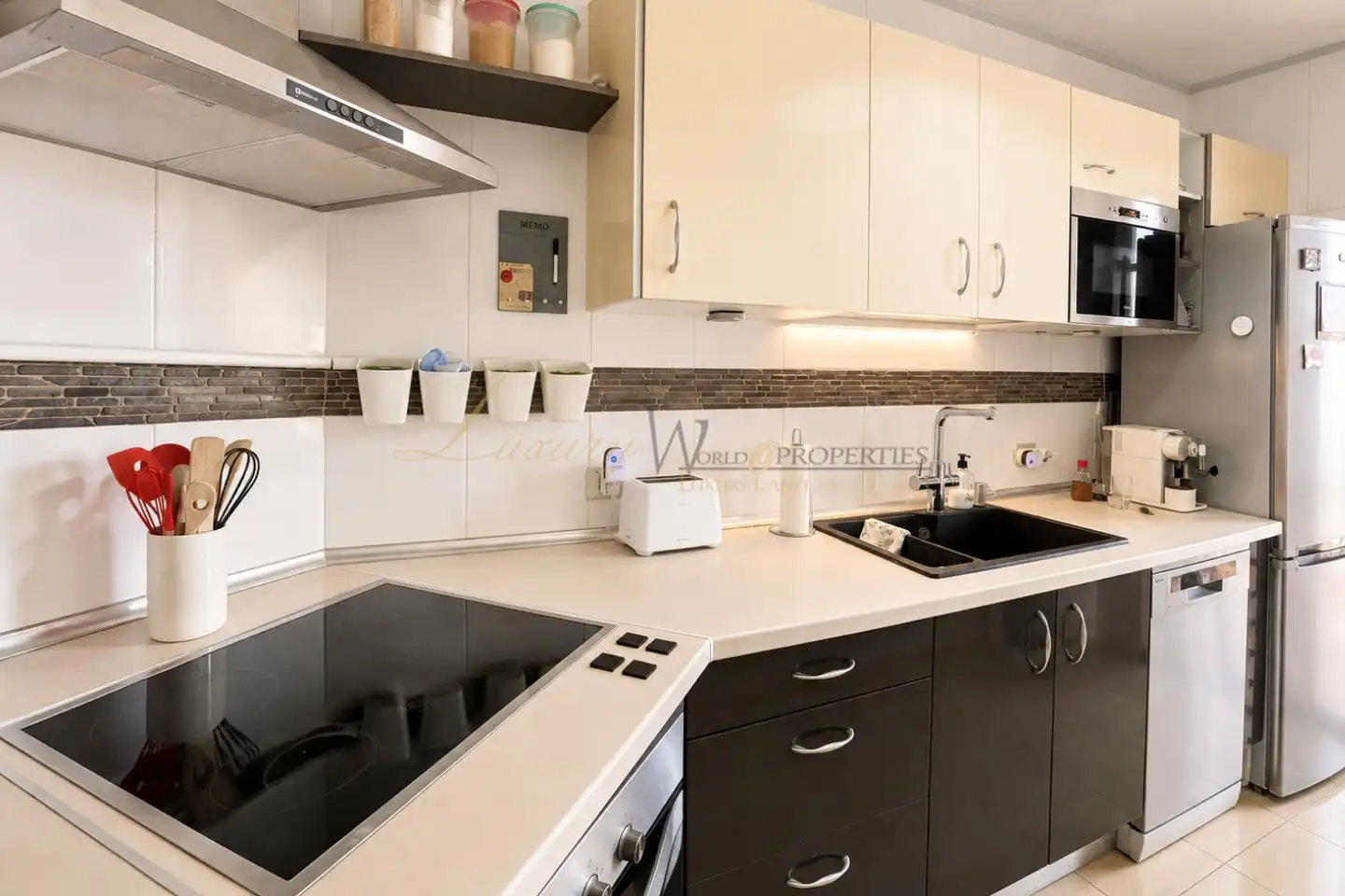 Kitchen of Flat for sale in Arona  with Terrace, Furnished and Community pool