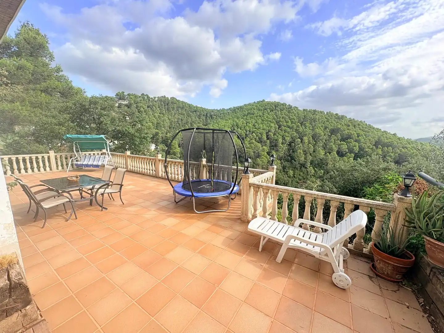 Terraza de Casa o chalet en venta en Corbera de Llobregat con Aire acondicionado, Calefacción y Jardín privado