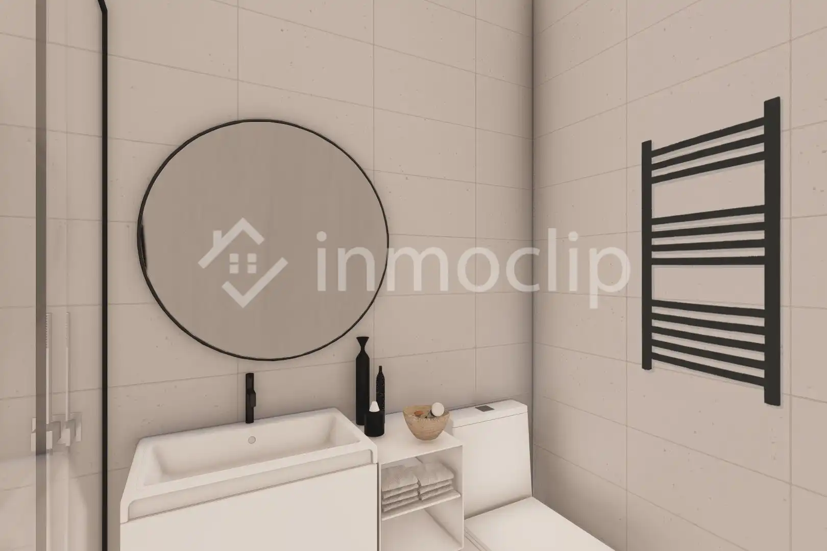 Baño de Apartamento en venta en Salamanca con Aire acondicionado y Calefacción
