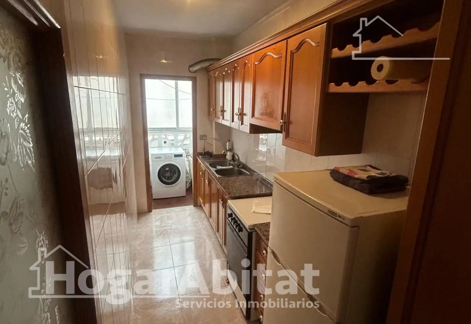 Kitchen of Flat for sale in Almazora / Almassora  with Storage room and Furnished