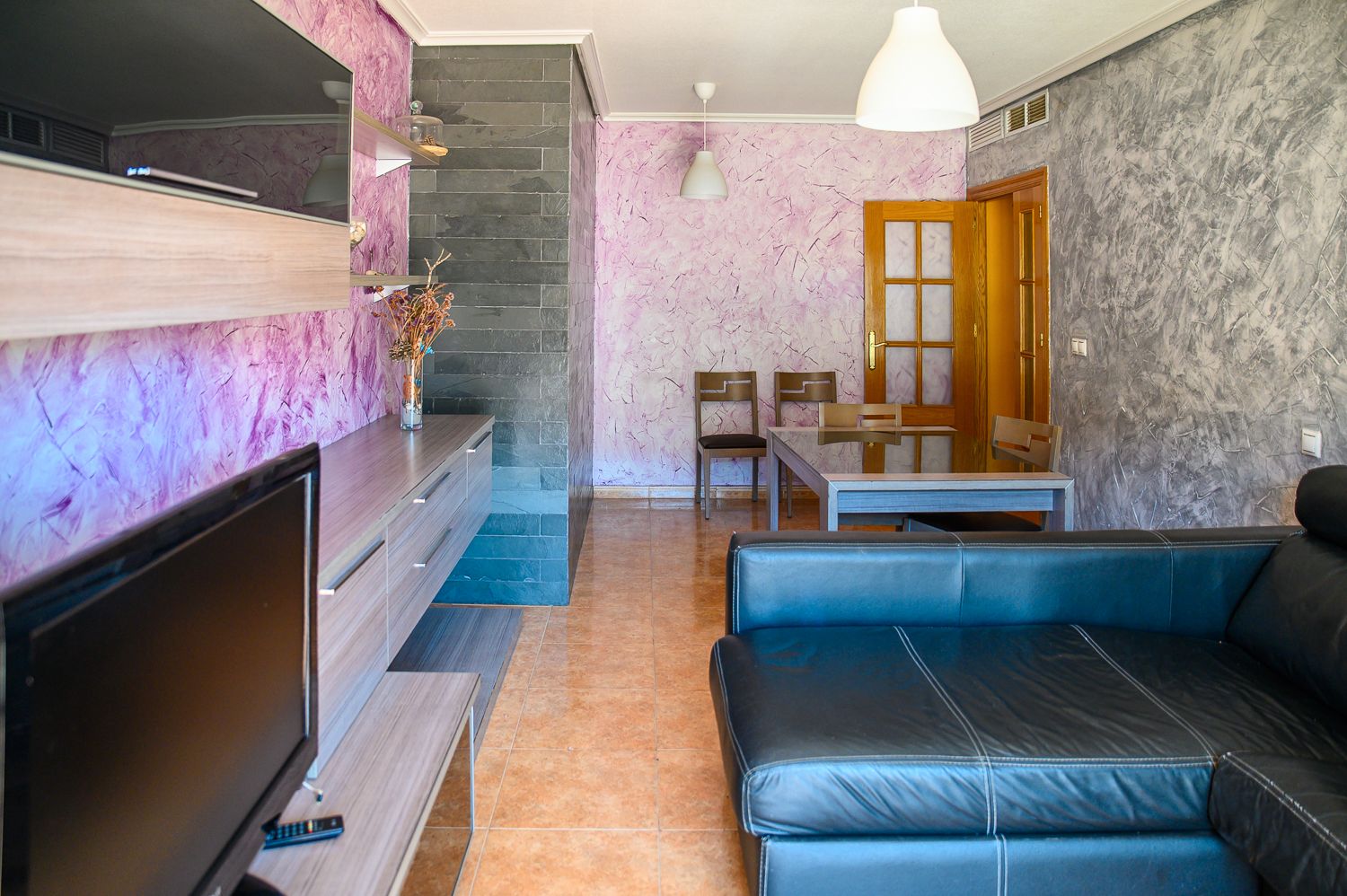Living room of Flat for sale in  Murcia Capital  with Air Conditioner, Heating and Terrace