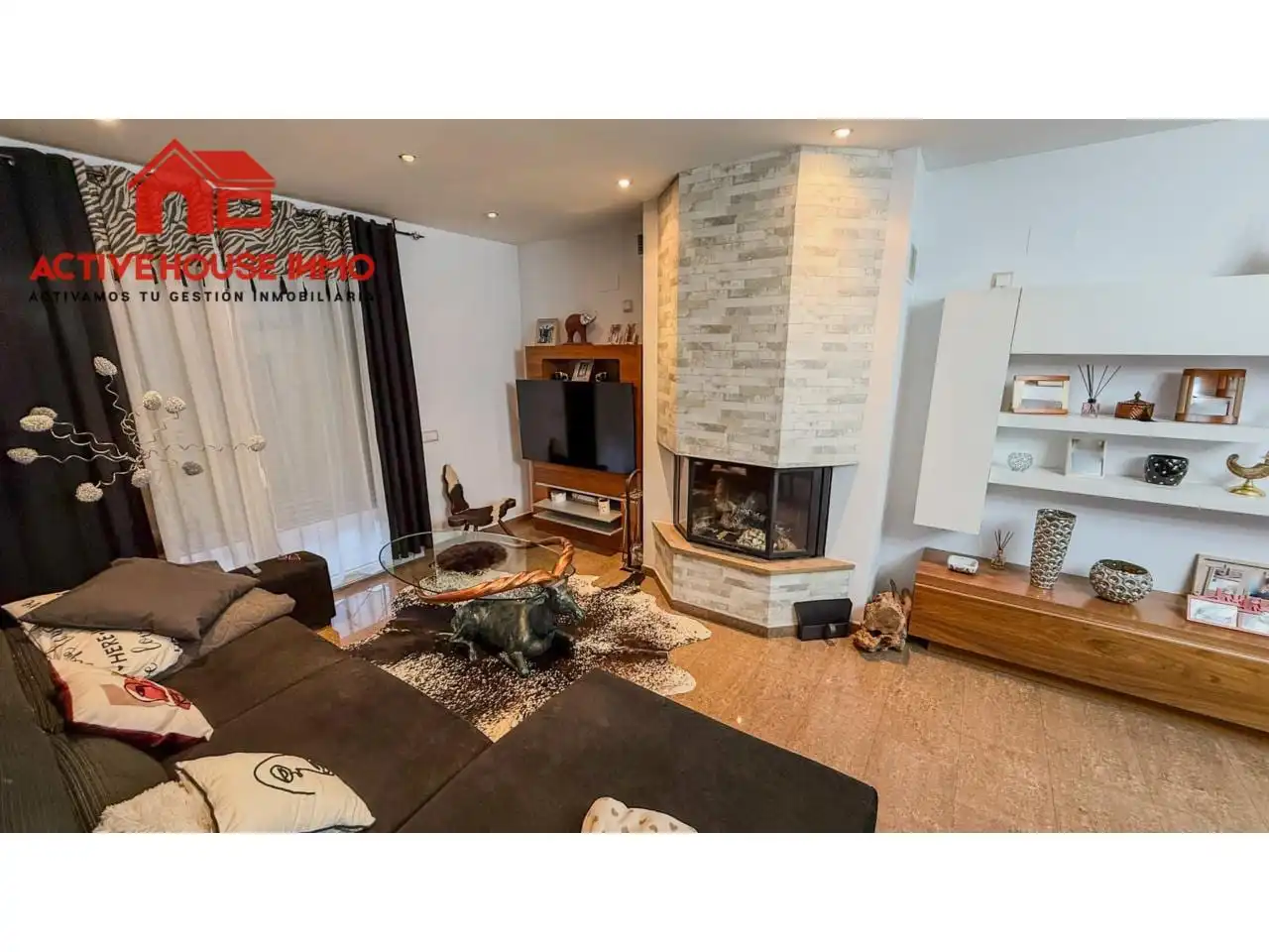 Sala de estar de Casa o chalet en venta en Santa Bàrbara con Aire acondicionado, Calefacción y Terraza