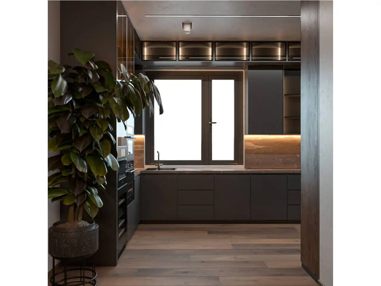 Cocina de Casa adosada en venta en Lloret de Mar con Terraza y Piscina comunitaria