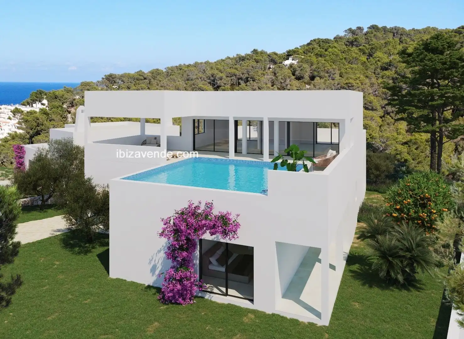 Villa mit Terrasse zum Verkauf in Es Figueral, imagen 5