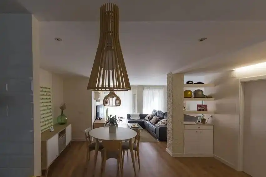 Living room of Flat for rent in Valencia  with Air Conditioner and Balcony