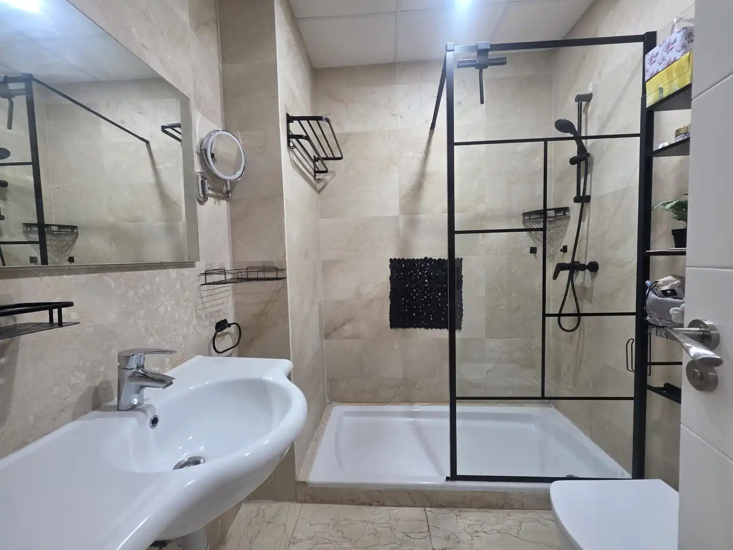 Badezimmer von Maisonette zum Verkauf in El Verger mit Klimaanlage, Privatgarten und Terrasse