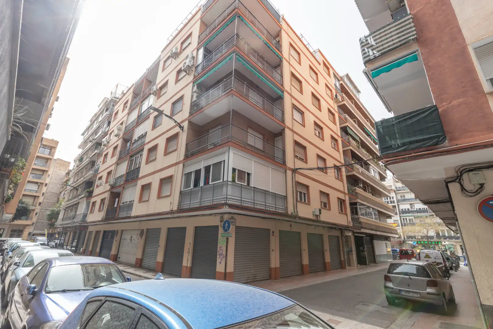 Exterior view of Flat for sale in Granada  with Air Conditioner, Heating and Parquet flooring