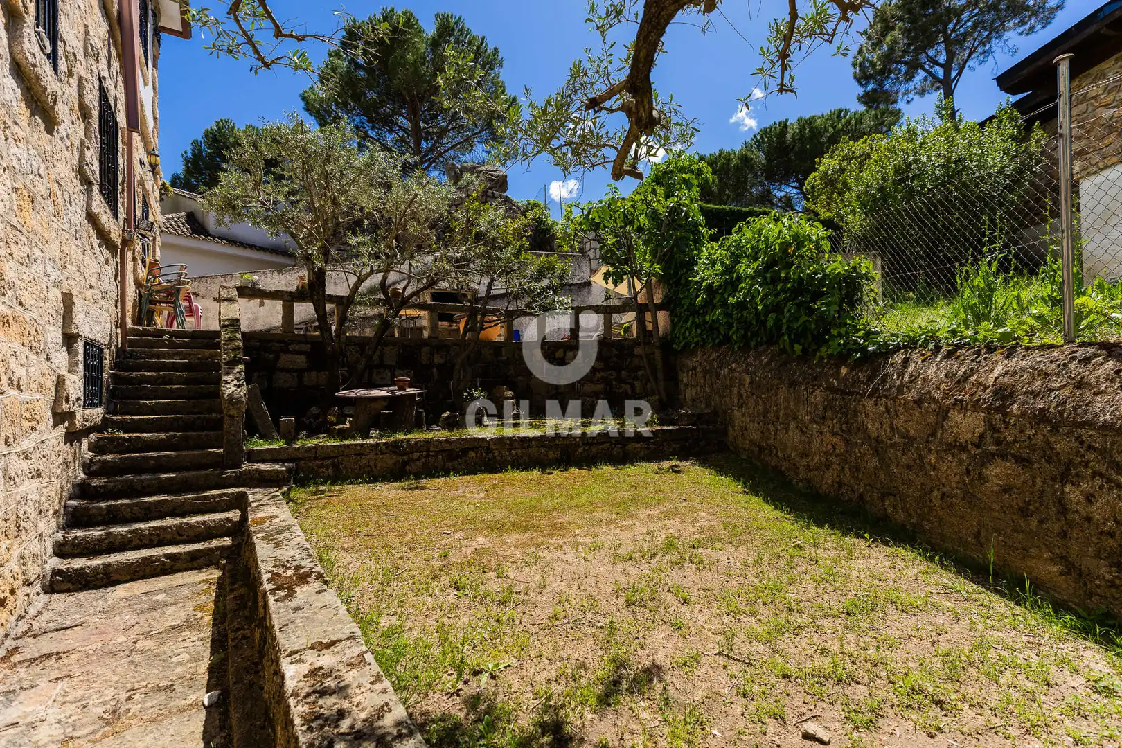 Garden of Houses for sale in Manzanares El Real  with Heating, Private garden and Swimming Pool