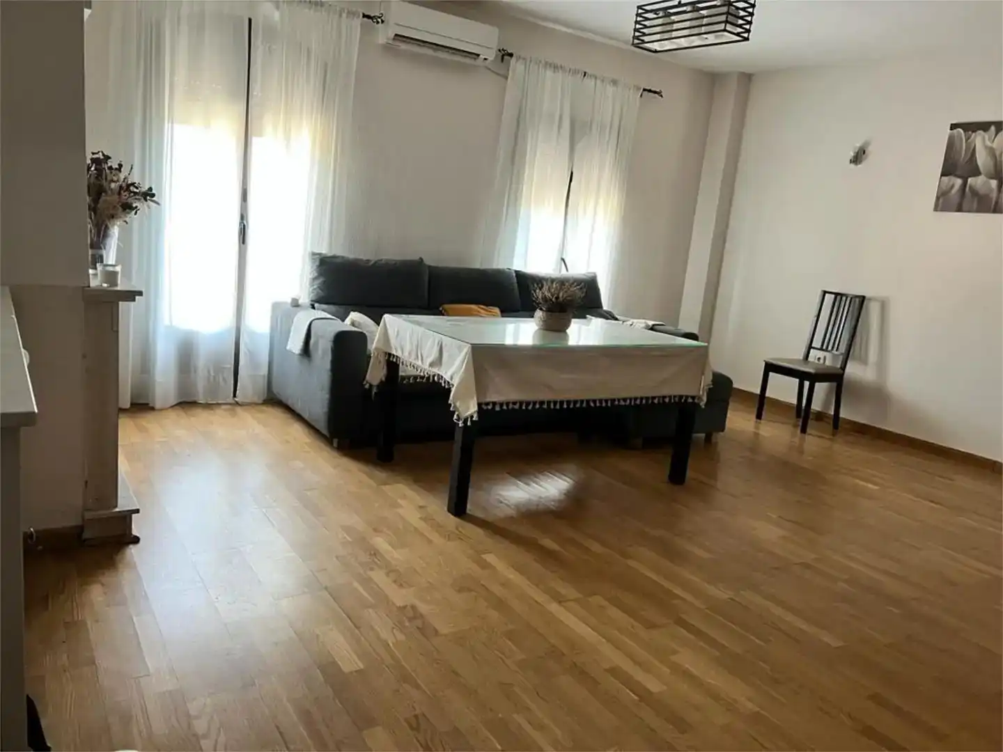 Sala de estar de Piso en venta en Fuenteheridos con Parquet y Balcón