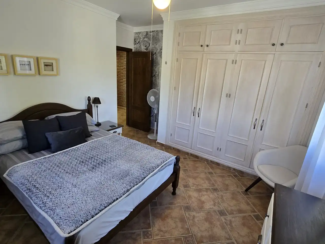 Bedroom of Houses for sale in Viñuela  with Air Conditioner, Terrace and Swimming Pool
