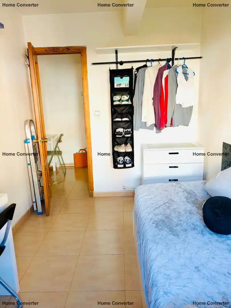 Bedroom of Flat for sale in Madrid  with Heating, Terrace and Oven