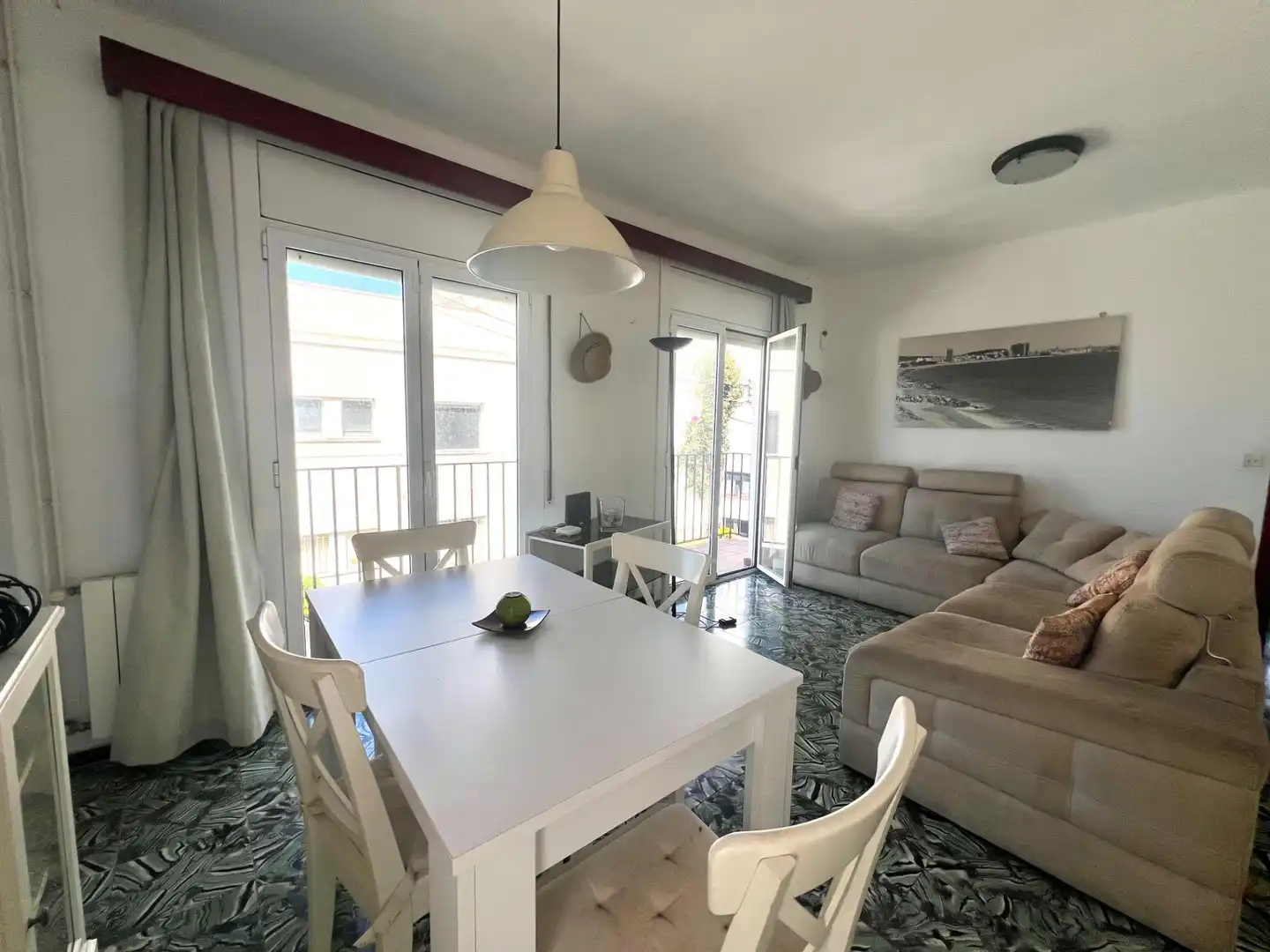 Living room of Flat for sale in Palamós  with Heating, Terrace and Storage room