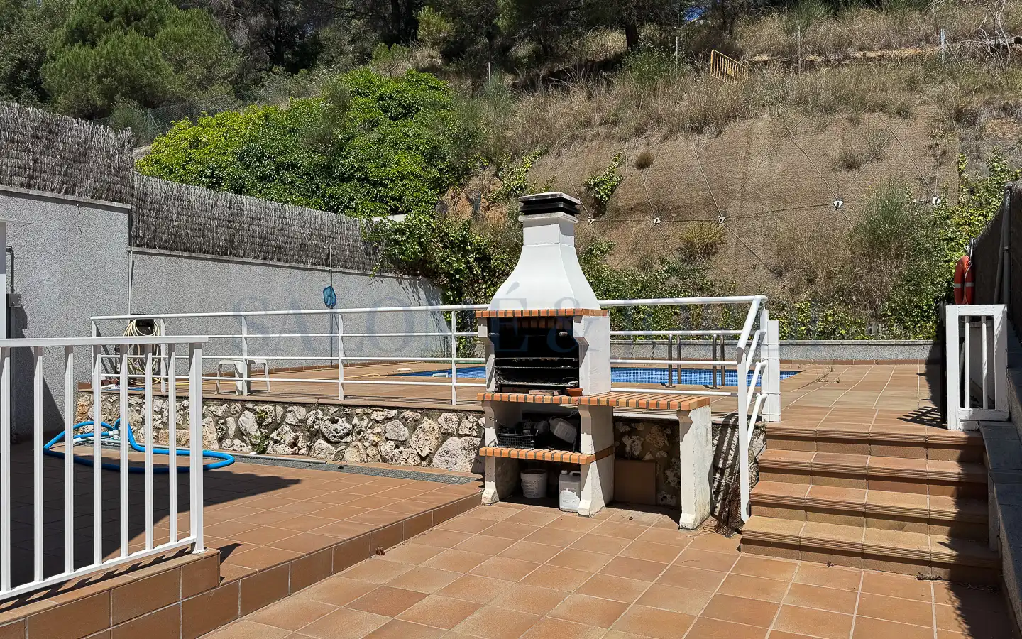 Piscina de Casa adosada en venda en Argentona amb Calefacció, Jardí privat i Terrassa