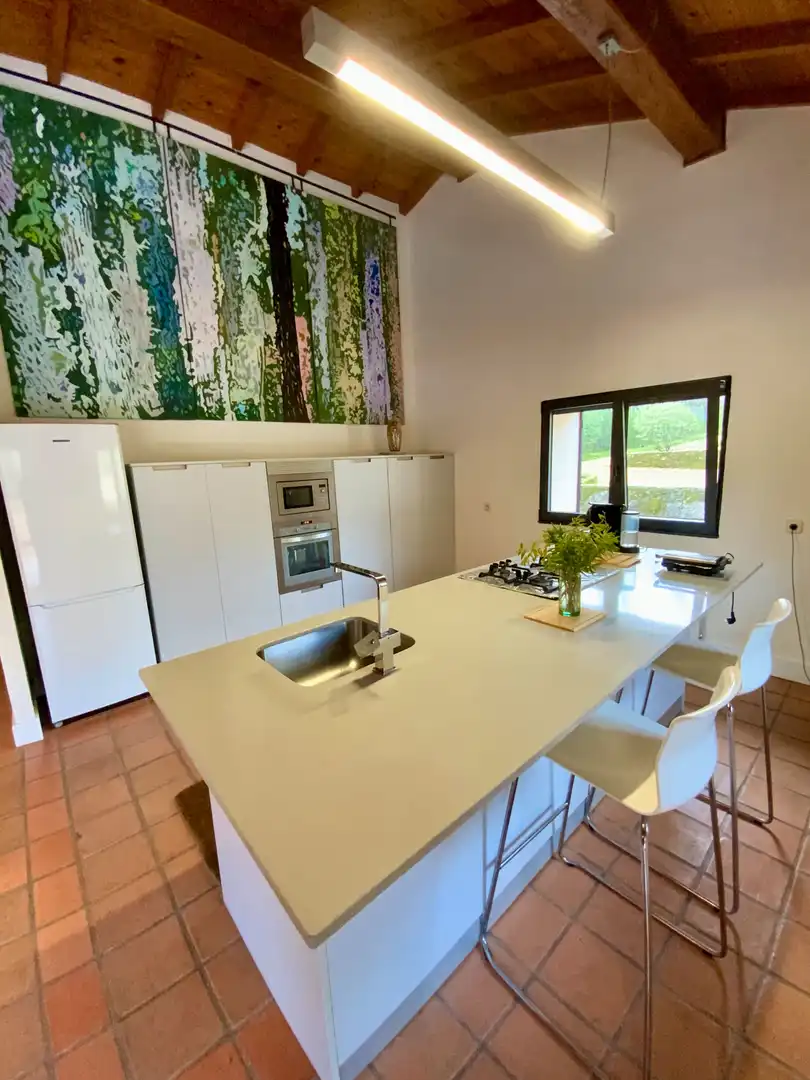 Cocina de Casa o chalet en venta en Cuacos de Yuste con Aire acondicionado, Calefacción y Jardín privado