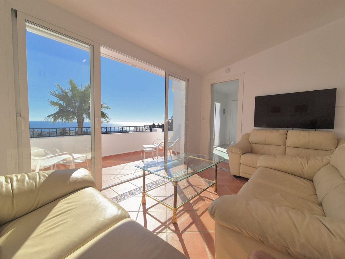 Living room of Attic for sale in Mijas  with Air Conditioner, Heating and Terrace