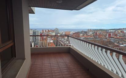 Terrace of Flat to rent in Gijón   with Terrace