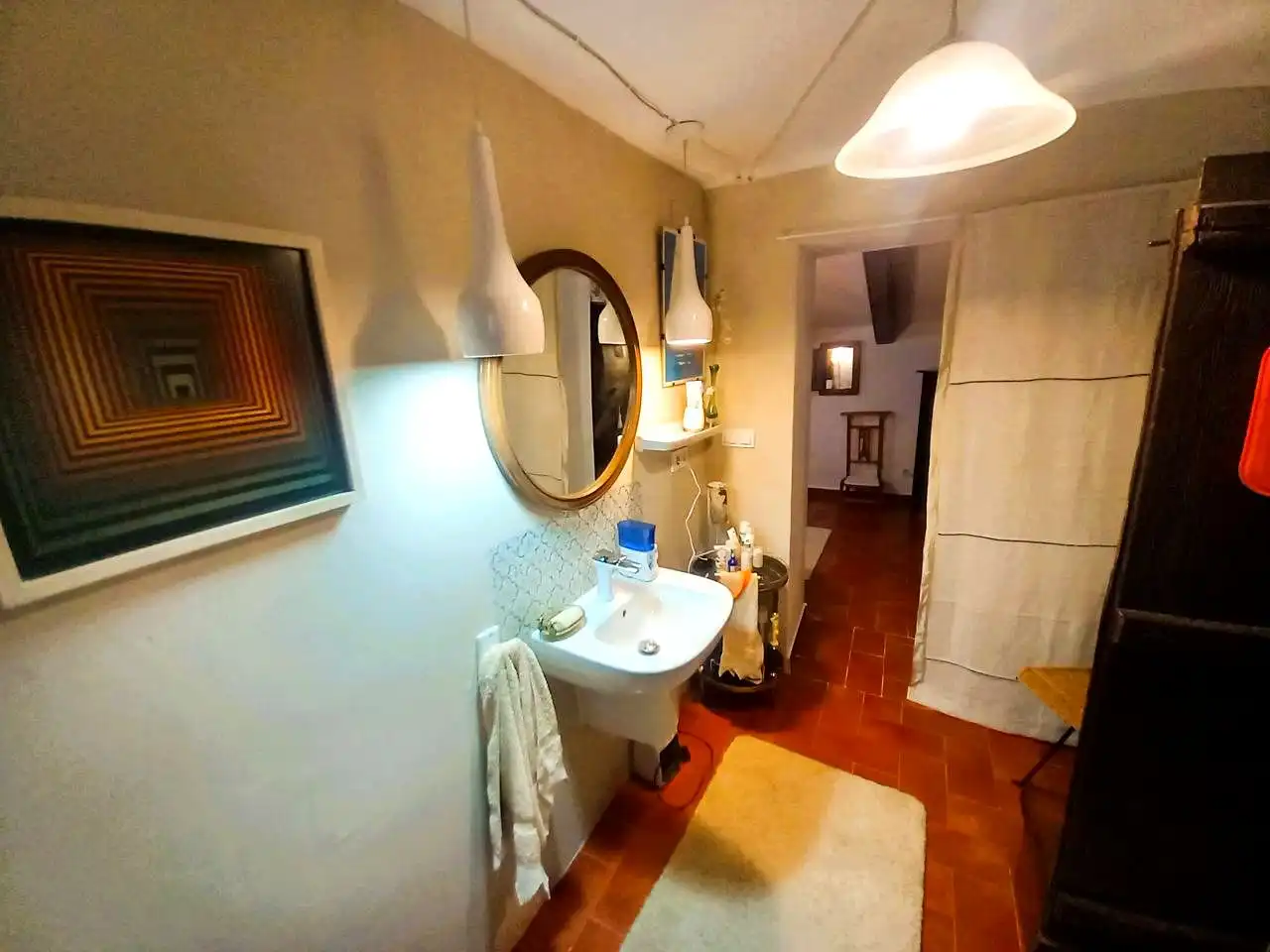 Baño de Casa o chalet en venta en Aguilón con Calefacción, Terraza y Trastero