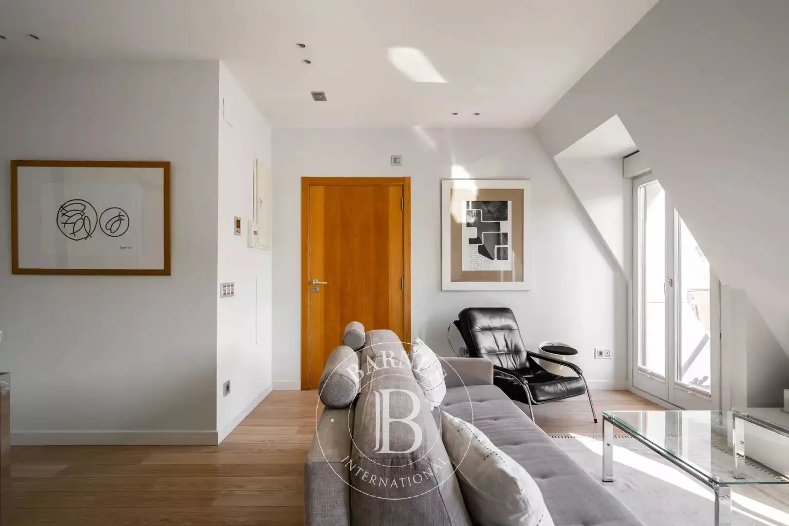 Sala de estar de Piso en venta en Donostia - San Sebastián  con Aire acondicionado, Calefacción y Trastero