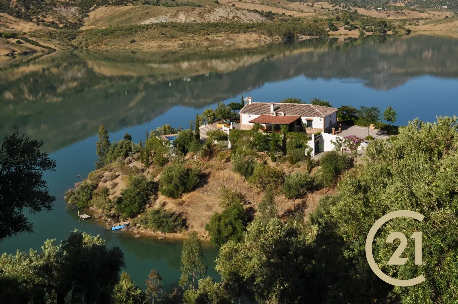 Jardín de Casa o chalet en venta en El Gastor con Aire acondicionado, Jardín privado y Terraza