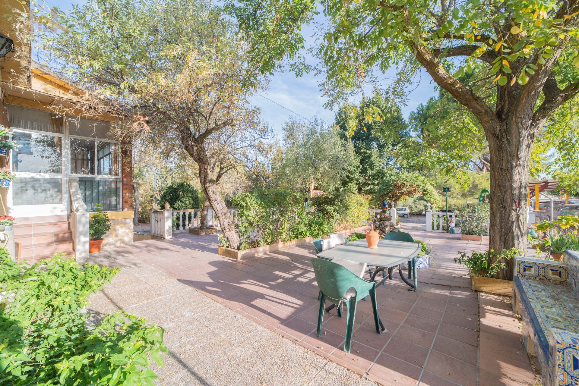 Garden of House or chalet for sale in El Álamo  with Air Conditioner, Private garden and Terrace