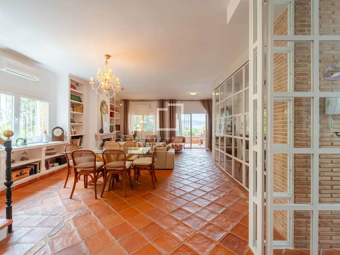 Dining room of Houses for rent in L'Eliana  with Air Conditioner, Heating and Private garden