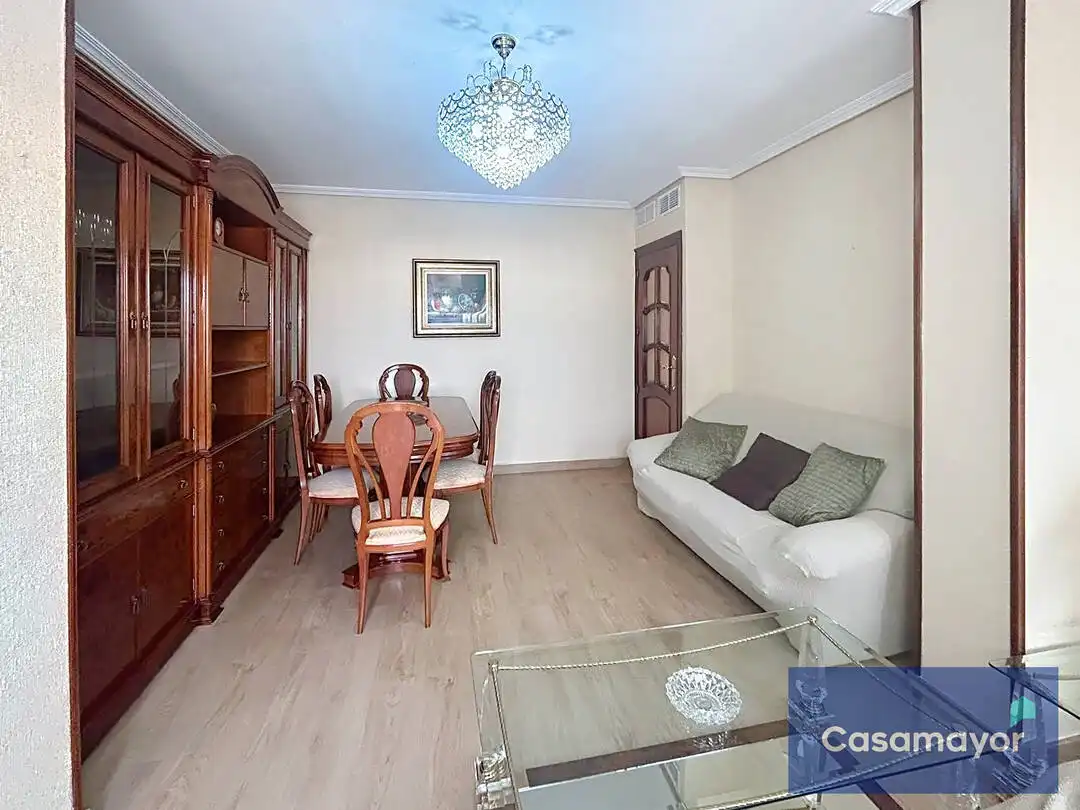 Living room of Flat for rent in Alicante / Alacant  with Air Conditioner, Heating and Furnished